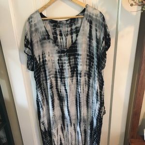 Maxi Dress with pockets.   Size 3X